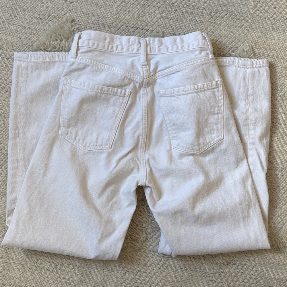 AGOLDE high rise REN white jeans size 24 - Picture 4 of 4